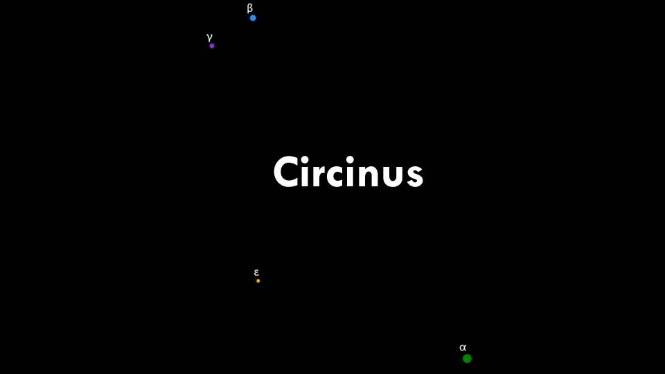 Constellation Circinus