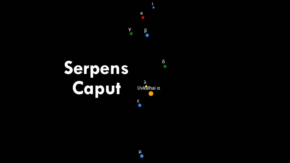 Constellation Serpens Caput