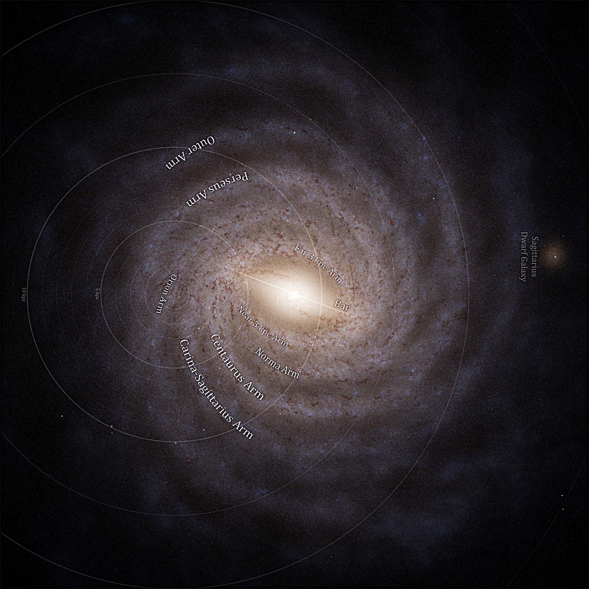 The Gaia Milky Way Image